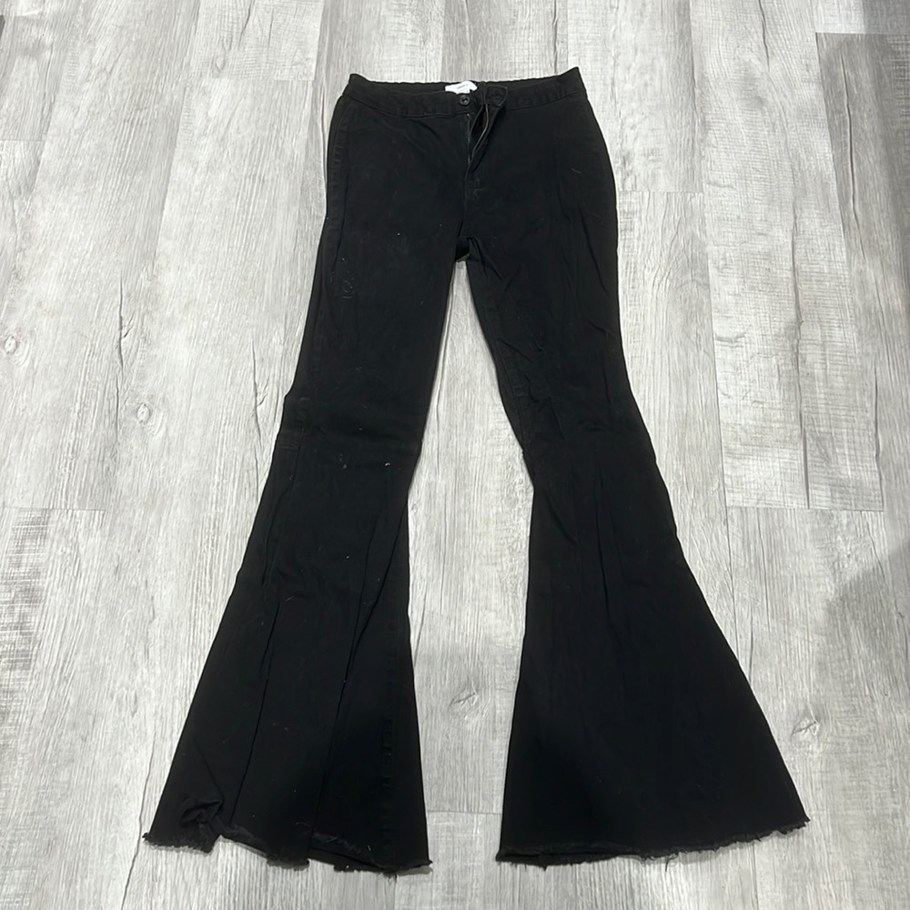 Forever 21 Black Flare Pants